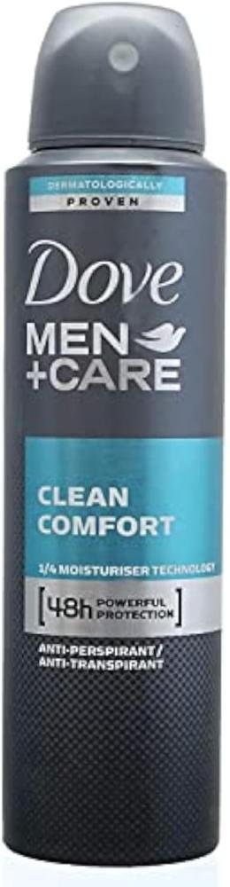 مزيل عرق دوف بخاخ كلين كمفورت 150 مل - Dove Clean Comfort Deodorant Spray 150 ML